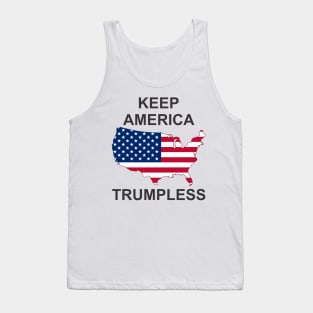 keep america trumpless Tank Top